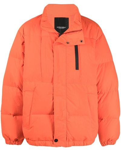 A_COLD_WALL* Cirrus Puffer Jacket - Orange