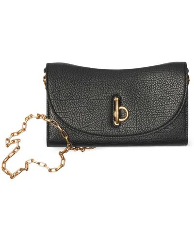 Burberry Rocking Horse Chain Wallet - Grey