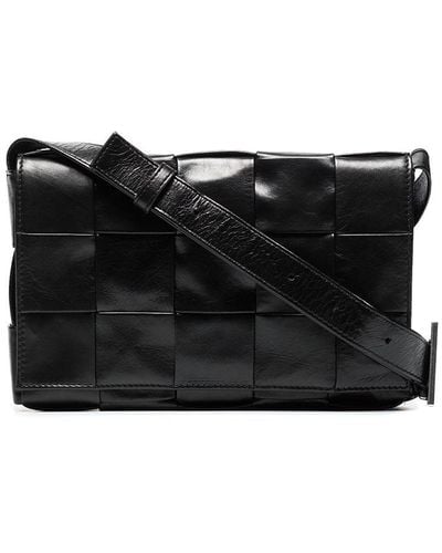 Bottega Veneta Cassette Shoulder Bag - Black