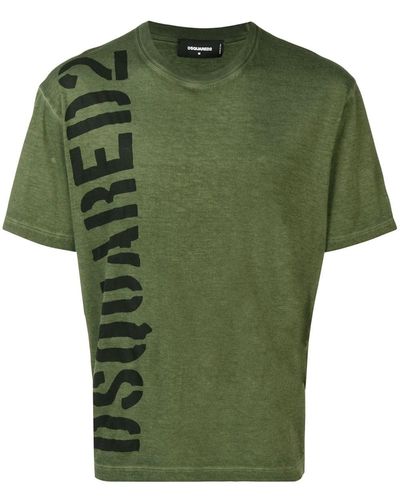 DSquared² ロゴプリント Tシャツ - グリーン