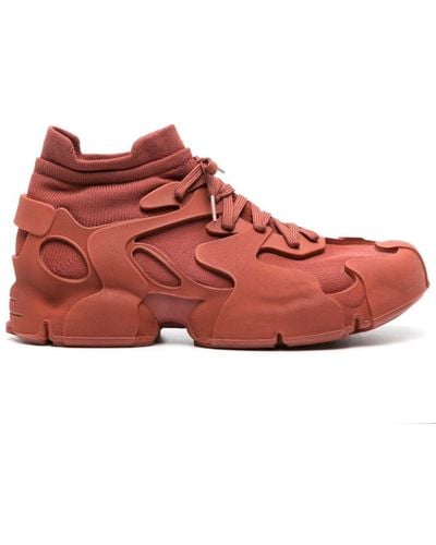 Camper Tossu Ankle-sock Chunky Trainers - Red