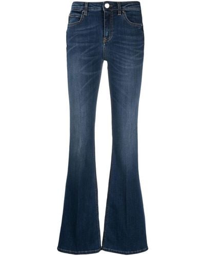 Pinko Jeans mit ausgestelltem Bein - Blau