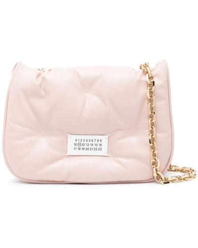Maison Margiela Small Glam Slam Flap Shoulder Bag - Pink