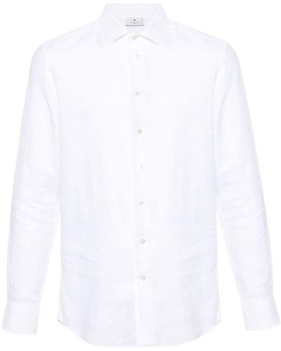 Etro Camisa Pegaso - Blanco
