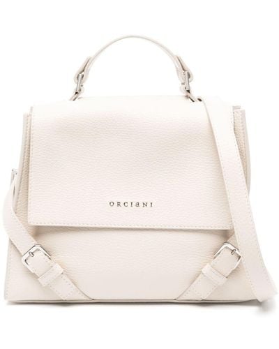 Orciani Small Sveva Soft Leather Tote Bag - ホワイト