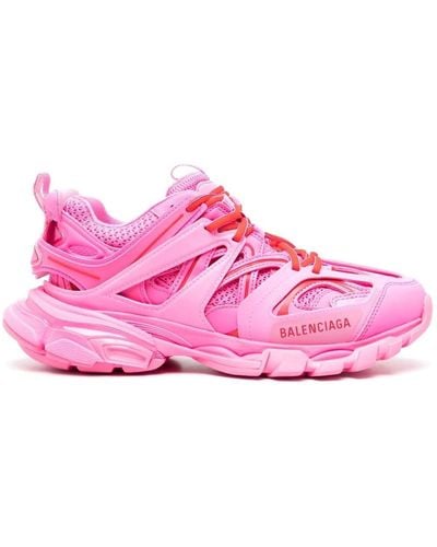 Balenciaga Track Lace-up Sneakers - Pink