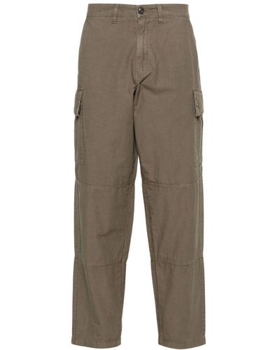 Barbour Mid-rise Cargo Trousers - Brown