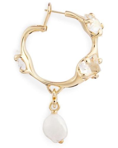Ami Paris Pearl Drop Earrings - White