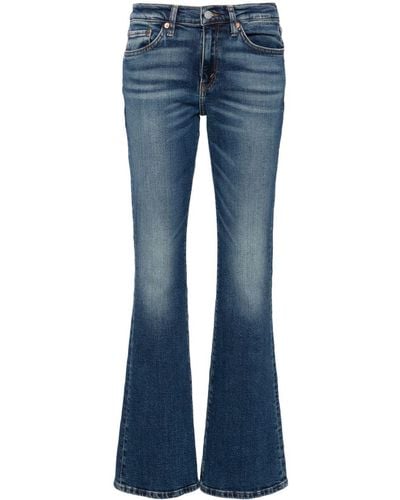 RE/DONE Baby Boot Flared Jeans - Blue