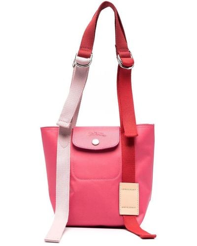 Longchamp Small Le Pliage Re-play Tote Bag - Pink