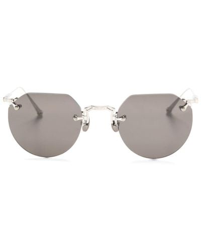 Matsuda M5003 Round-frame Sunglasses - Grey