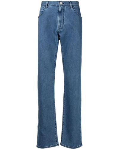 Giorgio Armani Jeans mit geradem Bein - Blau