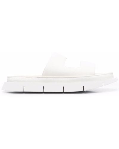 Marsèll Open-toe Leather Sandals - White