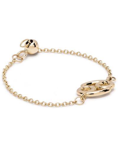 The Alkemistry 18kt Yellow Gold Cancer Chain-link Ring - Metallic