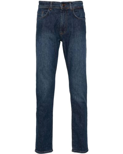 BOGGI Low-rise Straight-leg Jeans - Blue