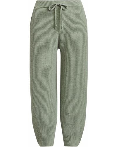 Polo Ralph Lauren Rlx Recycled-cashmere Track Pants - Green