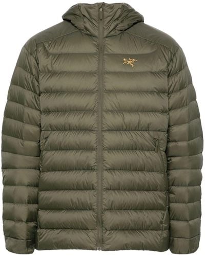 Arc'teryx Cerium hooded puffer jacket - Vert