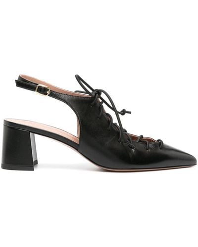 Malone Souliers Alessa 45mm Leather Pumps - Black