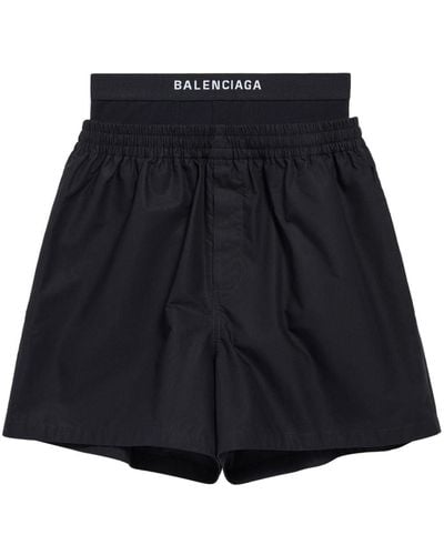 Balenciaga Hybrid コットン ボクサーパンツ - ブラック