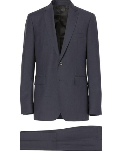 Burberry ツーピース スーツ - ブルー