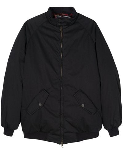 Balenciaga Zip-up Padded Jacket - Black