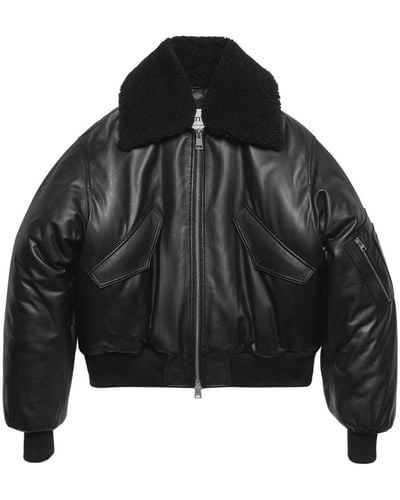 Ami Paris オーバーサイズカラー ジャケット - ブラック