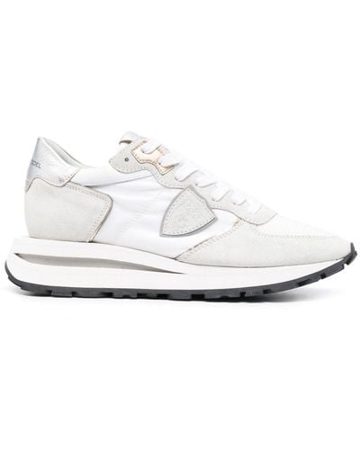 Philippe Model And Grey Tropez Haute Low Sneakers - White