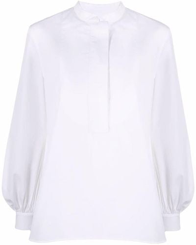 Jil Sander Bib-panel Shirt - White