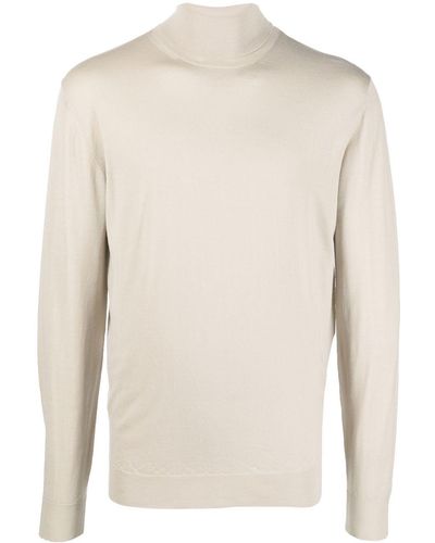 Barena Roll-neck Sweater - Natural