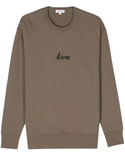 Norse Projects Arne Organic Cotton Sweatshirt - Green