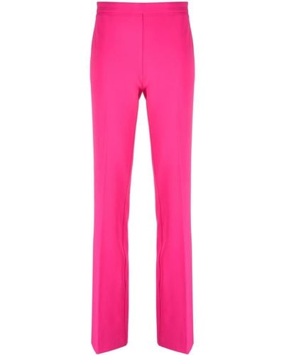 Pinko High-waisted Tailored Trousers - Pink