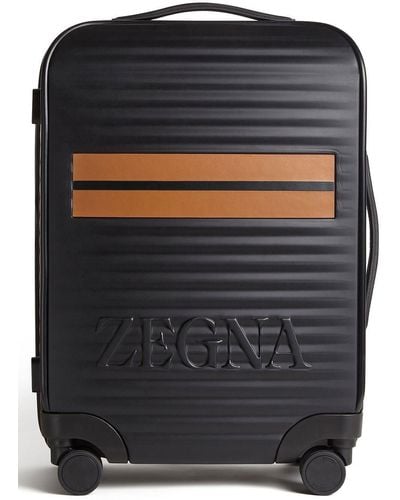 Zegna Leggerissimo Trolley Suitcase - Black