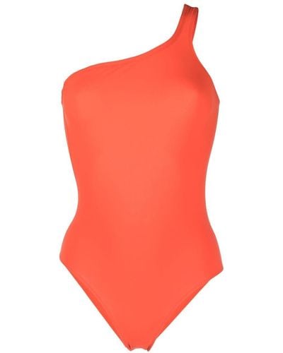 Isabel Marant Asymmetrischer Badeanzug - Rot