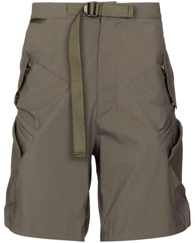 ACRONYM Short Encapsulated à poches cargo - Gris