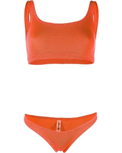 Reina Olga Ginny Scrunch Bikini - Orange