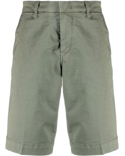 Fay Plain Bermuda Shorts - Green