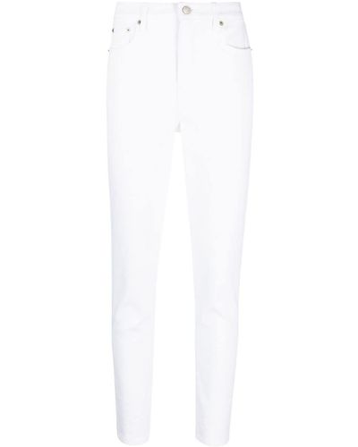 Lauren by Ralph Lauren Mid-rise Slim-fit Jeans - White