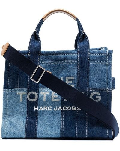 Marc Jacobs Borsa The Tote media - Blu