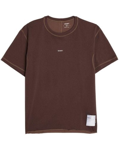 Satisfy Softcell Cordura Climb T-shirt - Brown