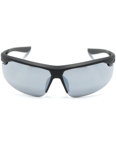 Nike Gafas de sol Windtrack con montura envolvente - Gris