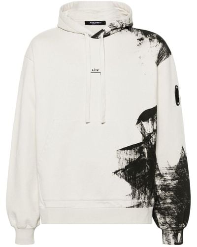 A_COLD_WALL* Brushstroke Cotton Hoodie - Natural