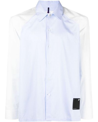 OAMC Striped Cotton Shirt - White