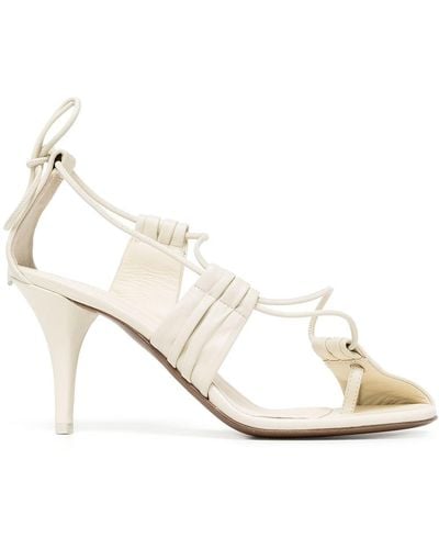 Neous Giena Leather Sandals - White