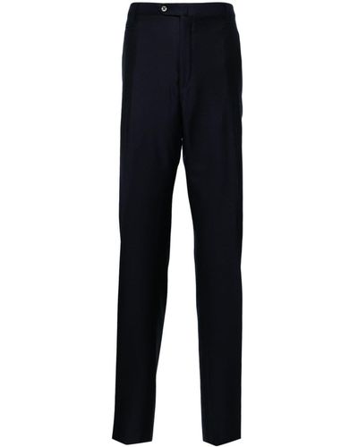 Corneliani Mid-rise Tailored Trousers - Blue