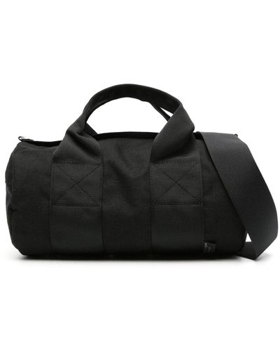 Comme des Garçons Logo-patch Zipped Bag - Black