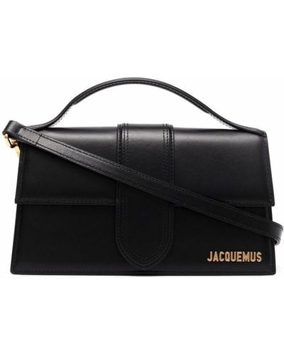 Jacquemus Le Grand Bambino Leather Bag - Black