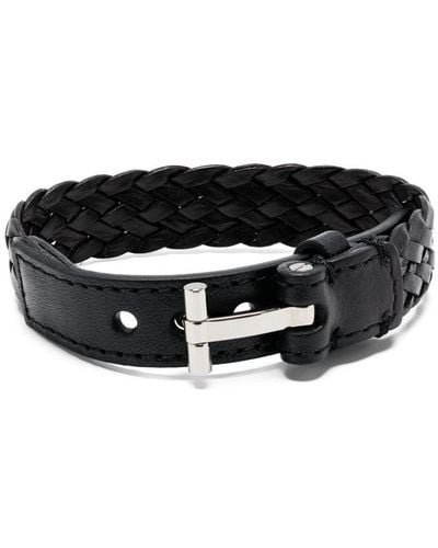 Tom Ford Braided Bracelet - Black
