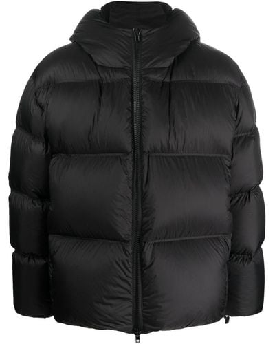 Filippa K Zip-up Hooded Puffer Jacket - Black