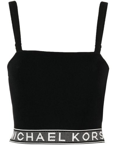 MICHAEL Michael Kors Cropped Top - Zwart