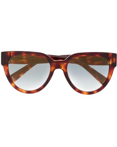 Givenchy Tortoiseshell Cat Eye Sunglasses - Brown
